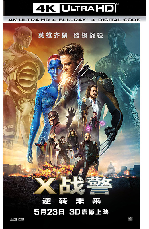 X战警：逆转未来[2014][美版原盘][英语][中文字幕][54.59GB]