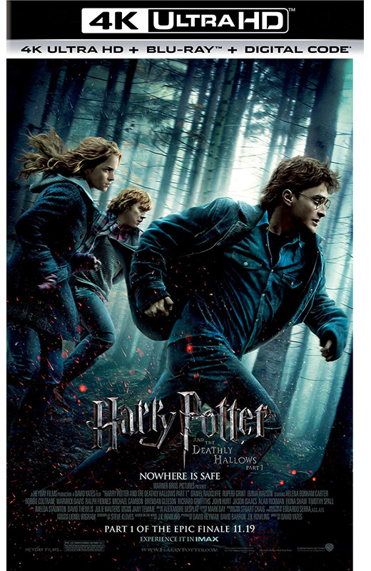 哈利·波特与死亡圣器(上)【欧版4K原盘】+【台版4K原盘】